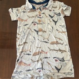 Posh peanut shark outfit